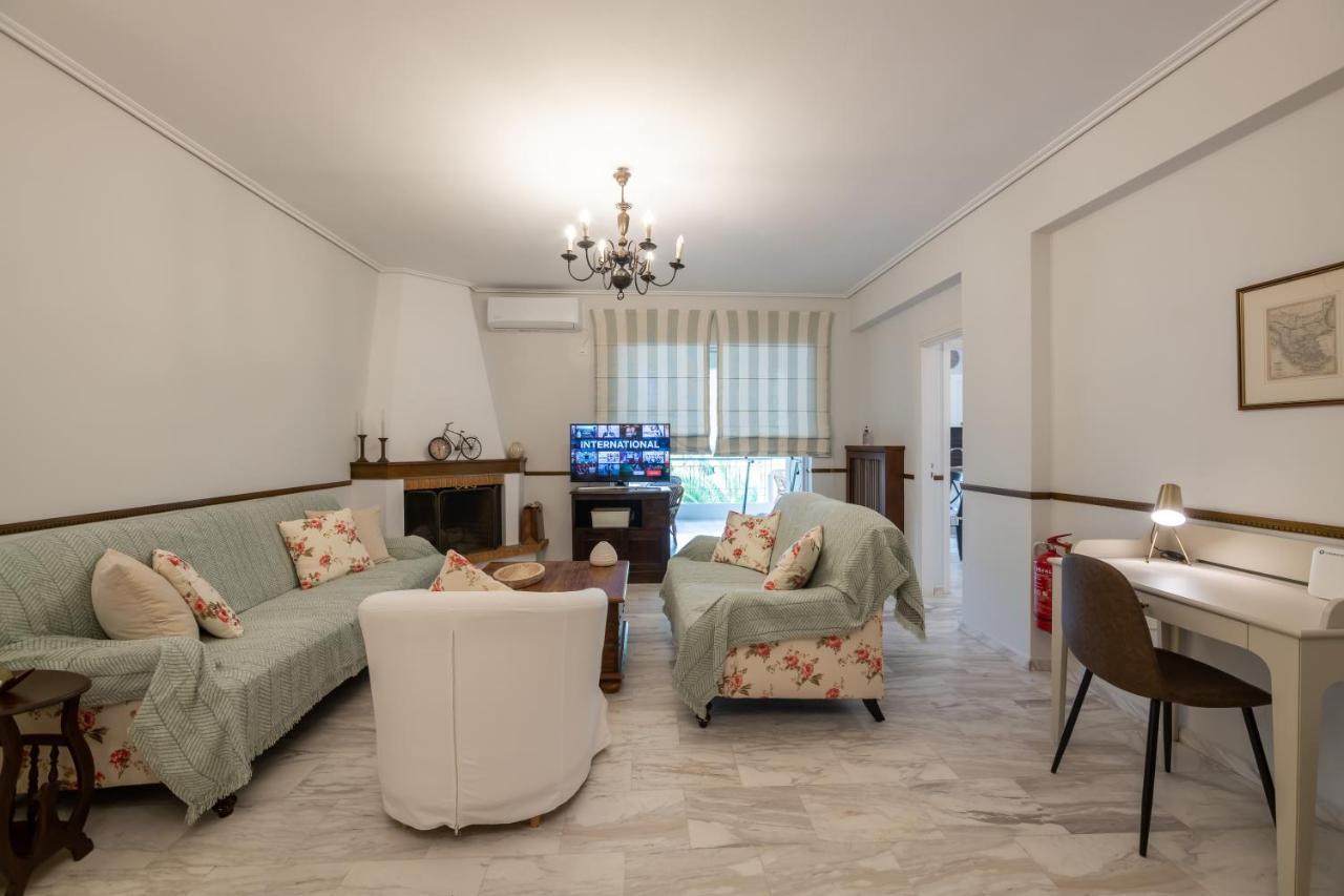 Ferienwohnung 3Bed Flat With Private Parking In Superb Location Athen Exterior foto